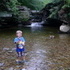 Ricketts Glen Hike with Mom, Megan, and Xander